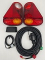 Quick Fit Combination Lamps & Harness 13 Pin Plug with Number Plate Lamp